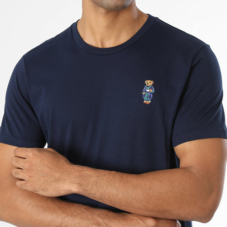 Polo Ralph Lauren - Tee Shirt Polo Bear Bleu Marine