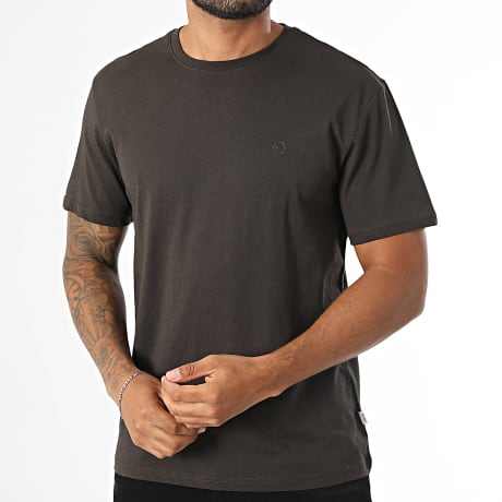 Tiffosi - T-Shirt Barton 1 10048304 Marrone Scuro