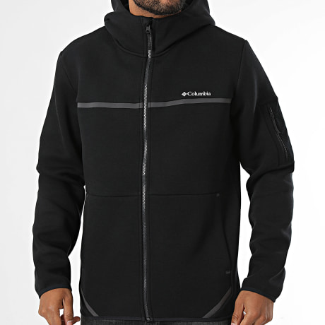 Columbia - Sweat Capuche Zippée Agate Rock 2173431 Noir