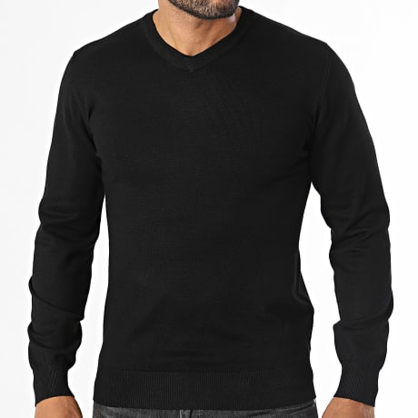 Frilivin - Pull Col V 902 Noir