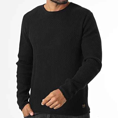 Jack And Jones - Maglie Testurizzata Mason Nero