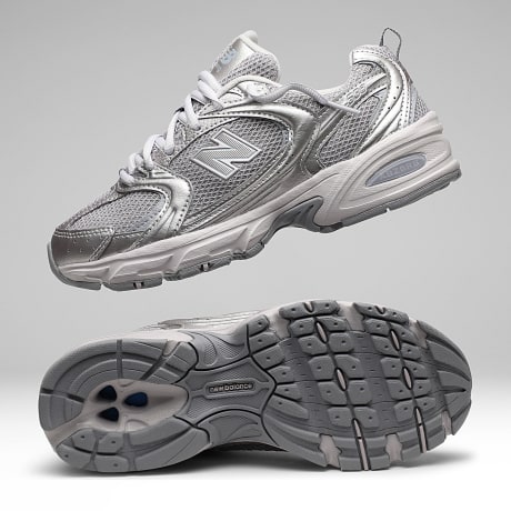 New Balance - Baskets Femme 530 U530ELG Truffle Salt Metallic