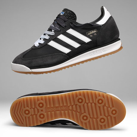 Adidas Originals - Baskets SL 72 RS JI1282 Core Black Footwear White Blue x SUPERLACED