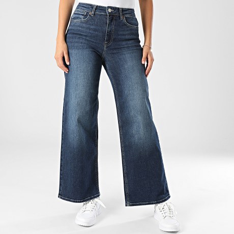 Only - Vaquero Baggy Fit Mujer Madison Blush Azul Marino