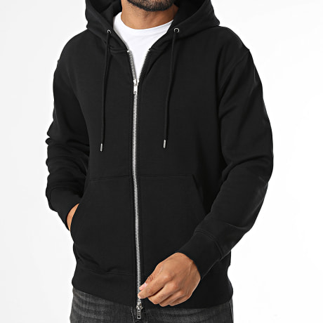 Jack And Jones - Sweat Capuche Zippé Ace Noir