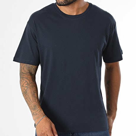 JJ Rebel - T-Shirt Crest Marineblauw
