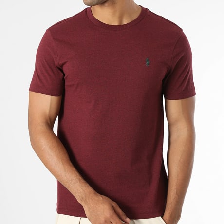 Polo Ralph Lauren - T-Shirts Original Player Custom Slim Fit Bordeaux Marl