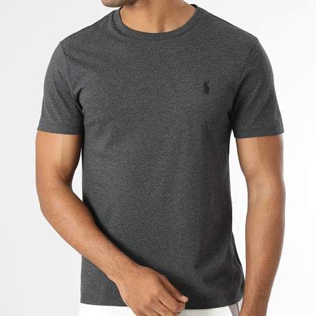 Polo Ralph Lauren - T-Shirts Original Player Custom Slim Fit Anthracite Grey Marl