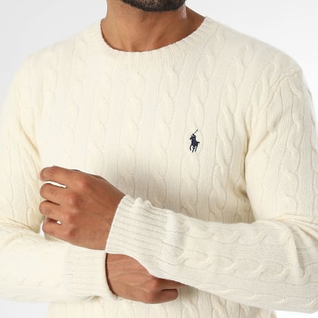 Polo Ralph Lauren - Pull Original Player Beige Clair