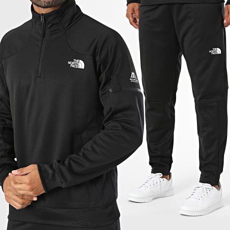 The North Face - Ensemble Du Survêtement Mountain Athletics Fleece A8J82 A8J8D Noir