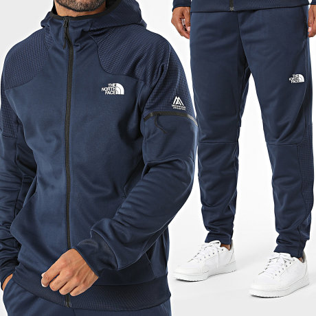The North Face - Ensemble De Survêtement Mountain Athletics A8J7X A8J8D Bleu Marine