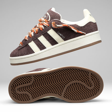 Adidas Originals - Zapatillas Mujer Campus 00s W KK0131 Shadow Brown Marfil