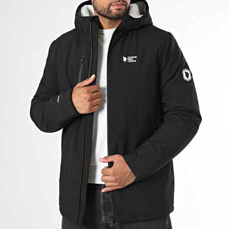 Comme Des Loups - Parka con capucha Nevada Negro