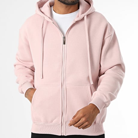 MTX - Sweat Capuche Zippé 010 Rose