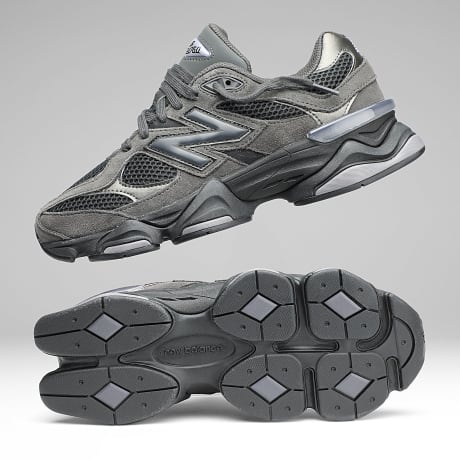 New Balance - Baskets 9060 U906088B Grey Black