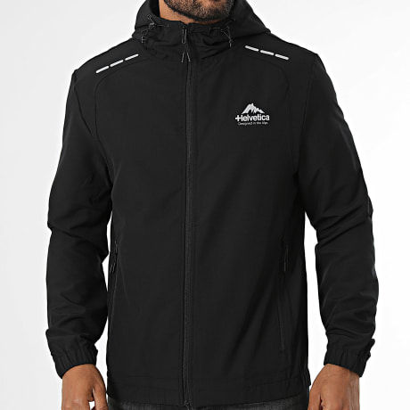 Helvetica - Jass Noah 04 Capuchon Zipped Zwart