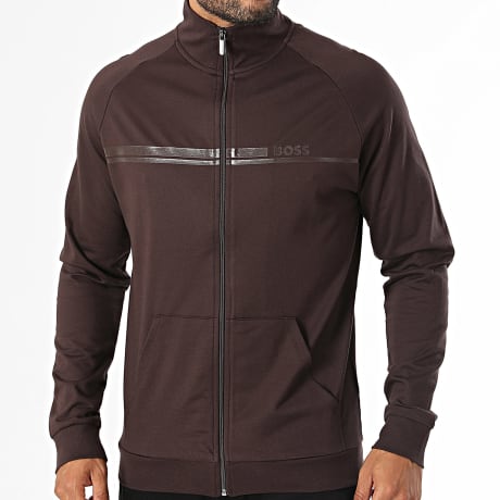 BOSS - Veste Zippée Authentic 50554779 Marron