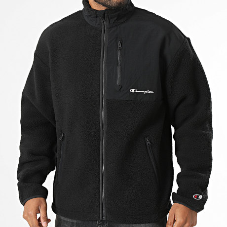 Champion - Jacket Fleece Zipped 223003 Black