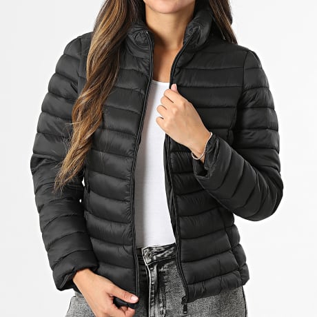 Classic Series - Doudoune Zippée Femme 033 Noir