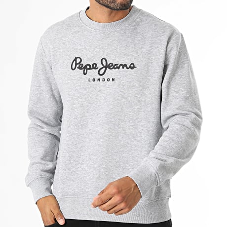 Pepe Jeans - Sweat Crewneck Macbeth PM5800018 Gris Clair Chiné