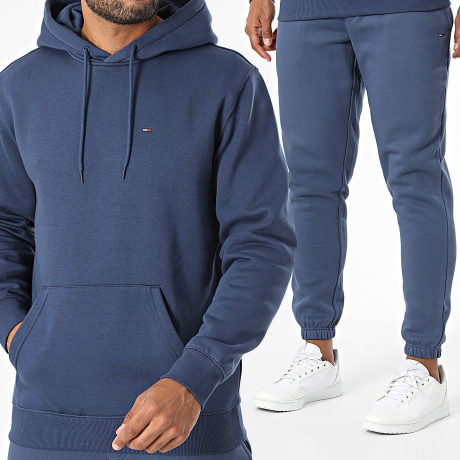 Tommy Jeans - Conjunto Fato de treino Flag 0742 0743 Azul Marinho