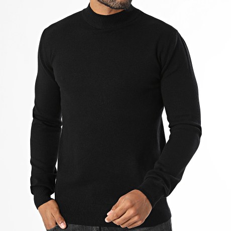 MTX - Pull Col Montant 001 Noir