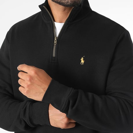 Polo Ralph Lauren - Hoodie Zip Neck Original Player Black Yellow