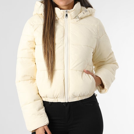 Classic Series - Doudoune Capuche Zippée Femme 004 Beige