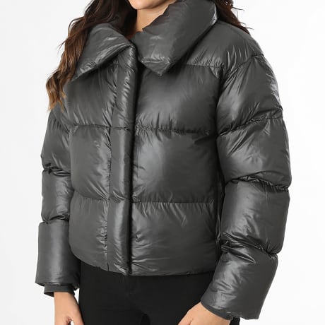 Classic Series - Doudoune Zippée Femme 615 Gris Anthracite