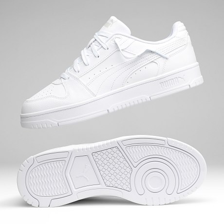 Puma - Baskets Rebound Slam Lo 407169 Puma White Glacial Gray