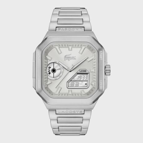 Lacoste - Reloj Lc33 Square Plateado