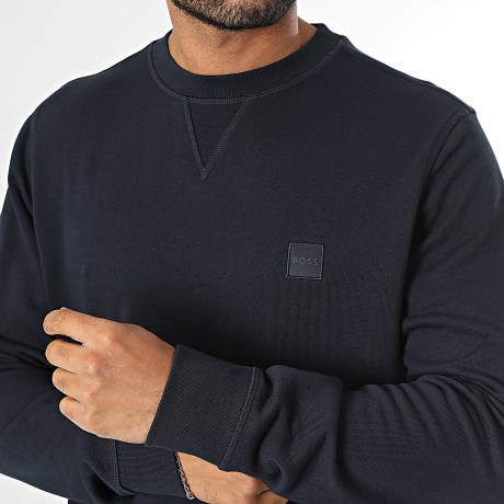 BOSS - Sweat Crewneck Westart 50509323 Bleu Marine