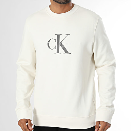 Calvin Klein - Camisola Crewneck RG278 Bege Claro