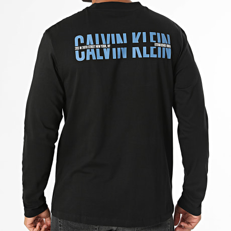 Calvin Klein - T-Shirt Manga Comprida RH851 Preto