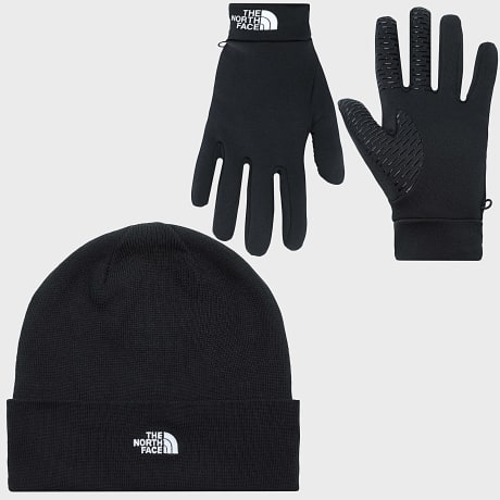 The North Face - Pack Cappello E Guanti A55KZ A5FW1 Nero