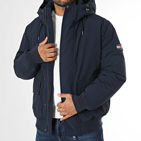 Tommy Jeans - Blusão com Capuz City Ready 2032 Azul Marinho