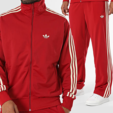 Adidas Originals - Chándal con bandas Firebird KX6921 KX6923 Rojo
