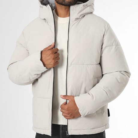 Jack And Jones - Donsjas Met Capuchon Zippend Galaxy Beige