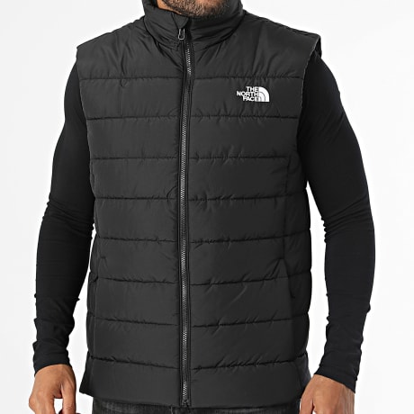 The North Face - Plumífero sin mangas Aconcagua A8H0N Negro