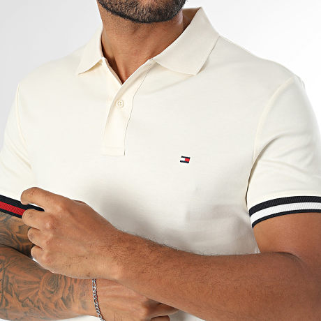Tommy Hilfiger - Polo de manga corta Liquid Cotton 4657 Beige