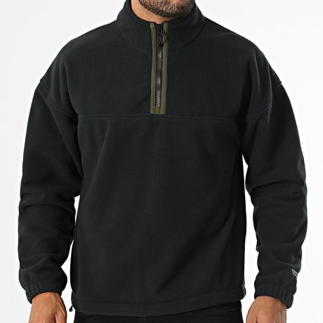 Levi's - Sweat Polaire Col Zippé 0084M Noir