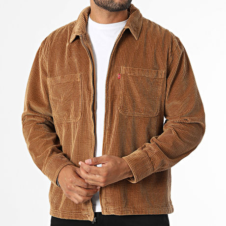 Levi's - Chaqueta cremallera pana 0085L camel