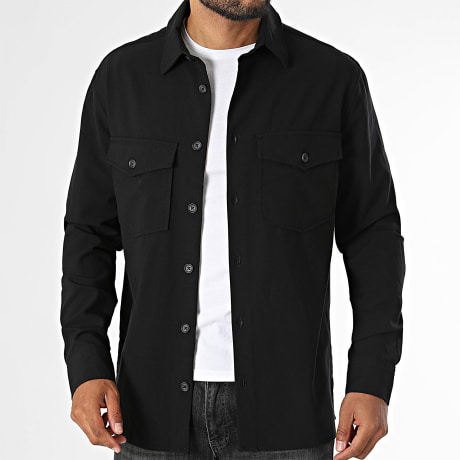 Only And Sons - Surchemise Regular Fit Venus Noir