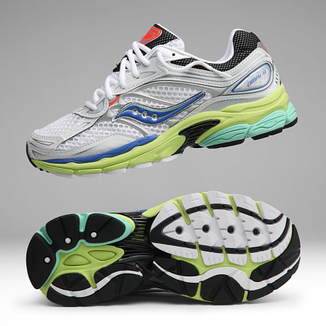 Saucony - Sneakers Progrid Omni 9 White Tart