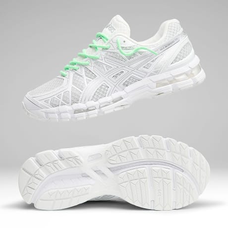 Asics - Sapatilhas Gel Kayano 20 1203A388 Cinza Glacial Branco x SUPERLACED