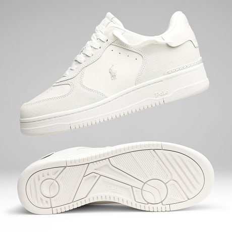 Polo Ralph Lauren - Baskets Masters Court White Bianco