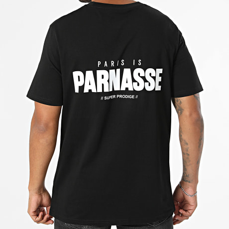 Super Prodige - Tee Shirt Oversize Paris Is Parnasse Noir Blanc