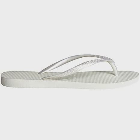 Havaianas - Tongs Femme Slim Blanc