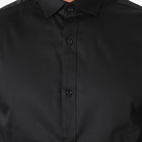 Jack And Jones - Camisa de manga larga Parma Negra Jack And Jones - Camisa de manga larga Parma Negra
