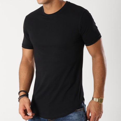 LBO - Pack van 2 Oversized T-Shirts 98 Zwart en Wit